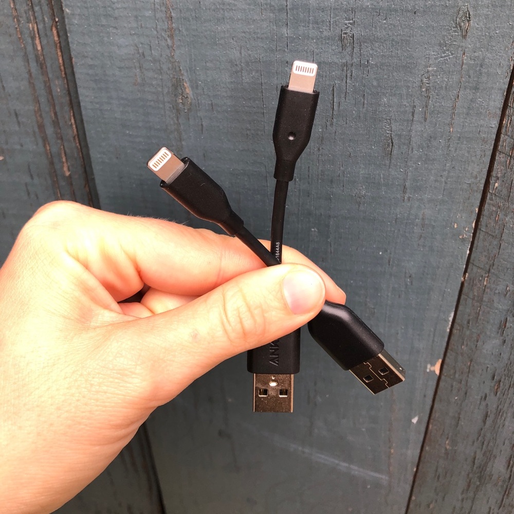 2 Mini Lightning Cables